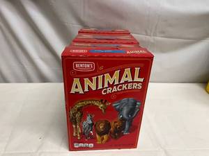 MM. 5x 13oz Boxes Animal Crackers
