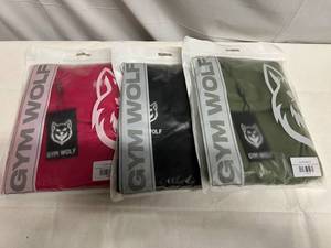 MM. 3x Medium Gym Wof High Waisted Scrunch Leggings