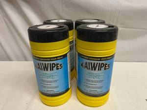SSS. 4x 120 Dry Kaiwipes-Add Cleaner of your choice