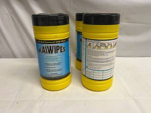 SSS. 4x 120 Dry Kaiwipes-Add Cleaner of your choice