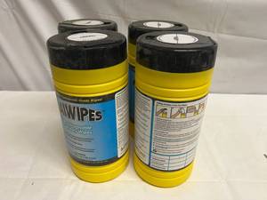 SSS. 4x 120 Dry Kaiwipes-Add Cleaner of your choice