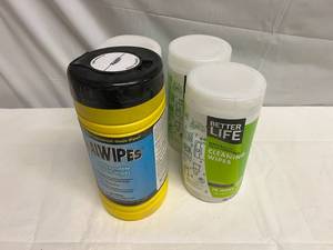 SSS. 3 Better Life Cleaning Wipes & 1 Kaiwipes
