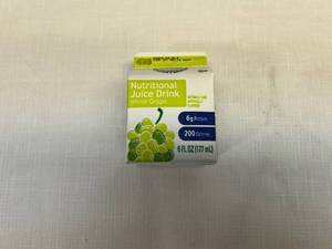 BB. 25x 6oz Frozen White Grape Juice