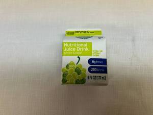 BB. 25x 6oz Frozen White Grape Juice