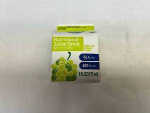 BB. 25x 6oz Frozen White Grape Juice