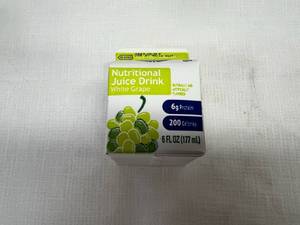 BB. 25x 6oz Frozen White Grape Juice