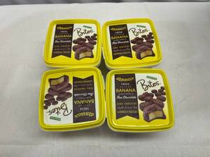 CC. 4x  Frozen Chocolate Dipped Banana Bites-Dianas