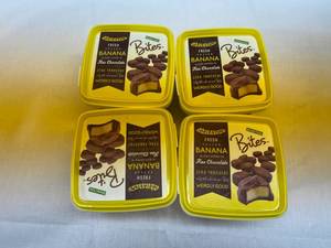 CC. 4x  Frozen Chocolate Dipped Banana Bites-Dianas