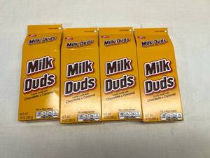 MM. 4x 10oz Boxes Milk Duds