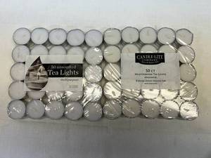 MM. 2x 50ct Tea Lights