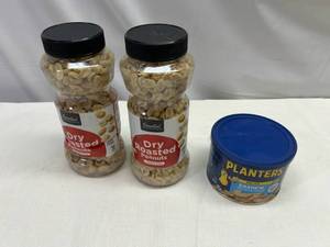 MM. 2 Dry Roasted Peanuts & 1 Salted Cashew