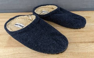 lot 246M image: Minnetonka Corbin Slipper Moccasin Shoes Mens Size 11 Blue N