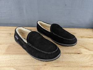 lot 96M image: New Mens Minnetonka Moccasin Tilden Size 9 Black N