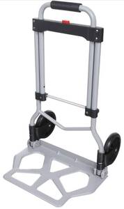 lot 207 image: Brand New Aluminum Folding Hand Truck and Dolly, 220 lbs Capacity B
