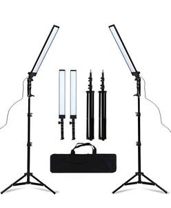 lot 206 image: Brand New 180 LED Light Photography Studio LED Lighting Kit $89.90 Retail B