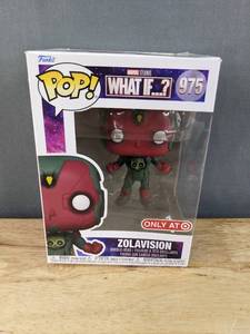 lot 272J image: Brand New Funko Pop Marvel Studios What If... Zolavision #975 Figure V