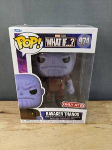 lot 297J image: Brand New Funko Pop Marvel Studios What If... Ravager Thanos #974 Figure V
