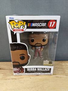 lot 317J image: Brand New Funko Pop Nascar Bubba Wallace #17 Figure V