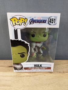 lot 327J image: Brand New Funko Pop Marvel Avengers Hulk #451 Figure V