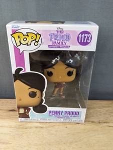 lot 372J image: Brand New Funko Pop Disney The Proud Family Louder And Prouder Penny Proud #1173  Figure V