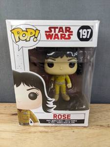 lot 87J image: Brand New Funko Pop Star Wars Rose #197 Figure V