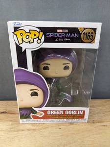 lot 107J image: Brand New Funko Pop Marvel Studios Spiderman No Way Home Green Goblin #1165 Figure V