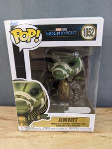 lot 112J image: Brand New Funko Pop Marvel Studios Moon knight Ammit #1052 Figure V