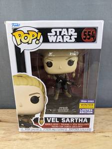 lot 152J image: Brand New Funko Pop Star Wars Vel Sartha #554 Figure V