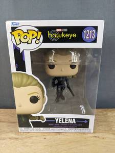 lot 157J image: Brand New Funko Pop Marvel Studios Hawkeye Yelena #1213 Figure V