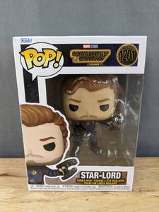 lot 167J image: Brand New Funko Marvel Studios Guardians Of The Galaxy Star-Lord #1201 Figure V