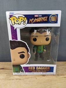 lot 172J image: Brand New Funko Pop Marvel Studios Ms Marvel Red Dagger #1080 Figure V