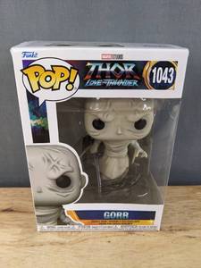 lot 222J image: Brand New Funko Pop Marvel Studios Thor Love And Thunder Gorr #1043 Figure V