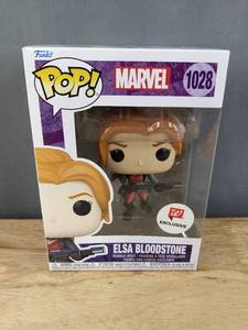 lot 227J image: Brand New Funko Pop Marvel Elsa Bloodstone #1028 Figure V