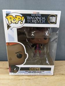 lot 47J image: Brand New Funko Pop Marvel Studios Black Panther Wakanda Forever Okoye #1100 Figure V