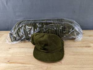 lot 103 image: 24 Brand New Yupoong Hats Moss Green OSFM A