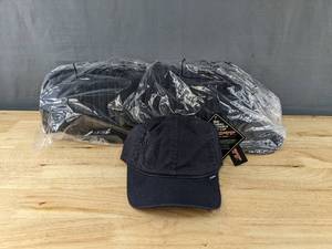 lot 360 image: 24 Brand New Youpoong FlexFit Navy Hats SmallMedium A