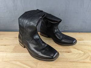 lot 73C image: IUV Cowboy Boots Shoes Mens Size 12.5 Black L