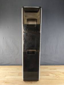 lot 165 image: Lozovin Bathroom Floor Cabinet 4-Tiers Free Standing Toilet Paper Holder and Storage B