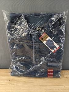 lot 56 image: Brand New Eddie Bauer Sweater Fleece Mens XL Blue N