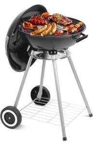 lot 190 image: New Wonlink 17 Portable Charcoal Grill with Wheels $79.99 Retail B