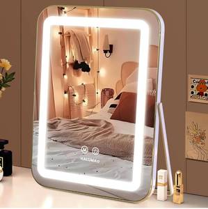 lot 92 image: Brand New Vanity Mirror with Lights, 13.8 x 10.6 Light Up Makeup Mirror $49.99 Retail N