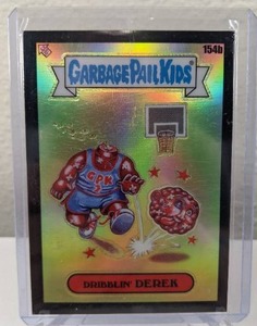 lot 142 image: 2021 Topps Garbage Pail Kids Dribblin Derek Gold numbered 2099 J