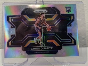 lot 224A image: 2021-22 Panini Prizm Silver Variation Prizm Chris Duarte RC #315 J