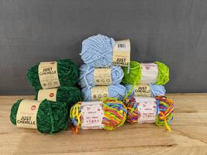 lot 237 image: 11 Packs of Yarn in Assorted Colors N