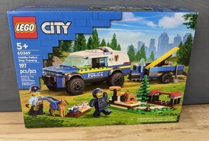 lot 17C image: Brand New LEGO City Mobile Police Dog Training 60369 SUV Toy Car with Trailer B