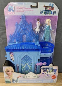 lot 207A image: Brand New Mattel Disney Frozen 9 Piece Elsa Ice Palace Storytime Stackers Playset B