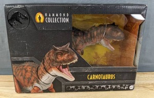 lot 40C image: New Jurassic World Hammond Collection Fallen Kingdom Carnotaurus Dinosaur Action Figure B