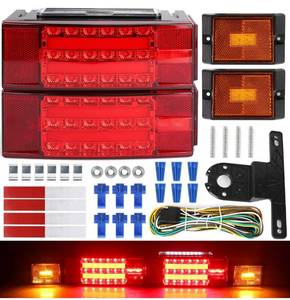 lot 99 image: New LINKITOM Submersible LED Trailer Light Kit for Camper Truck RV Boat Snowmobile Over 80 Inches N