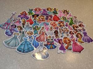 lot 421 image: 50 Total Brand New Princesses And Dresses P