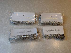lot 425 image: New 24 Pairs Of Stylish And Simple Earrings Various Designs P